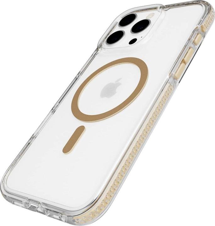 Actual product image Evo Tech21 - Crystal - Cover - iPhone 16 Pro Max - Crystal MagSafe - Gold (Apple iPhone 16 Pro Max)