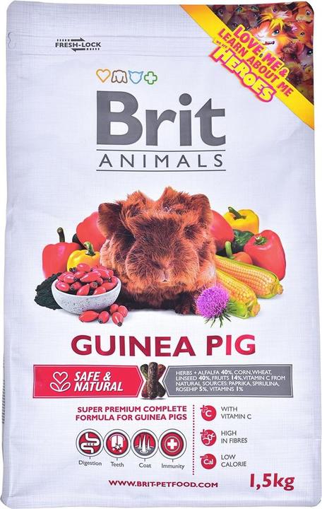 Produktbild Brit Animals food for guinea pigs 1.5kg (1.50 kg, 1 x)