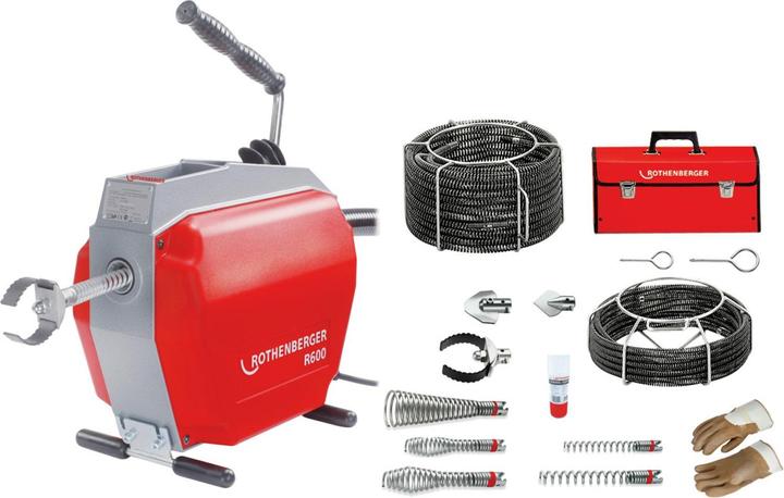 Produktbild Rothenberger Rohrreinigungsmaschine R600 (1 Stk.)