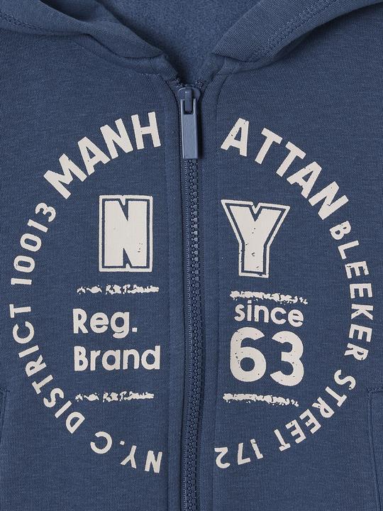 Image du produit Vertbaudet Sweat à capuche sport garçon zippé BASIC (128)