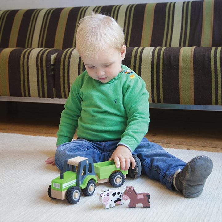Produktbild New Classic Toys Traktor mit Anhänger