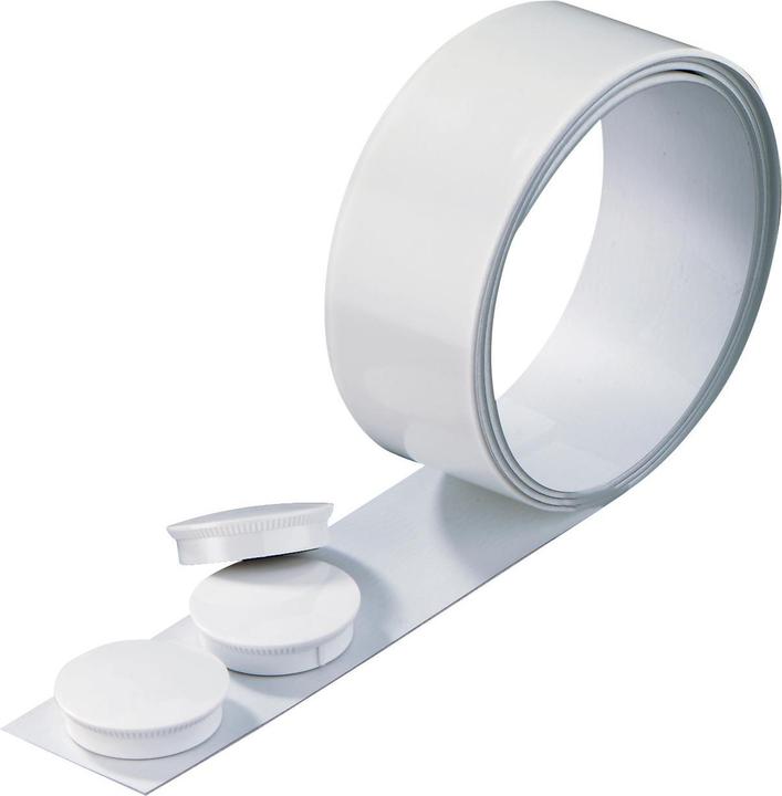 Immagine prodotto Franken Nastro magnetico 35 mm x 1 m, bianco (1 x)
