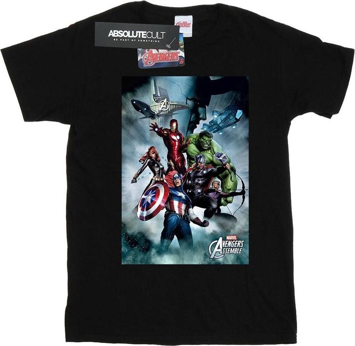 Immagine prodotto Maglietta Avengers Assemble Team Assembly (S)
