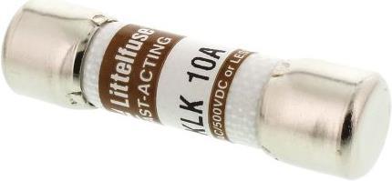 Actual product image Littelfuse Fuse for Fluke multimeter,10A 600V (Micro fuse, 10 A, Superträge)