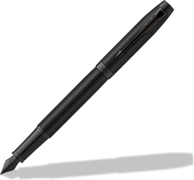 Parker Fountain pen IM Achromatic, F, matt black (Black matte, 1 x)
