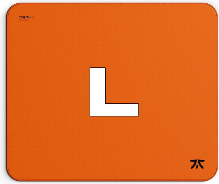 Produktbild Fnatic MAX Dash L Pro Gaming Mouse Mat, Sunset Orange Textured Cloth Speed Surface, Water Resistant (L)