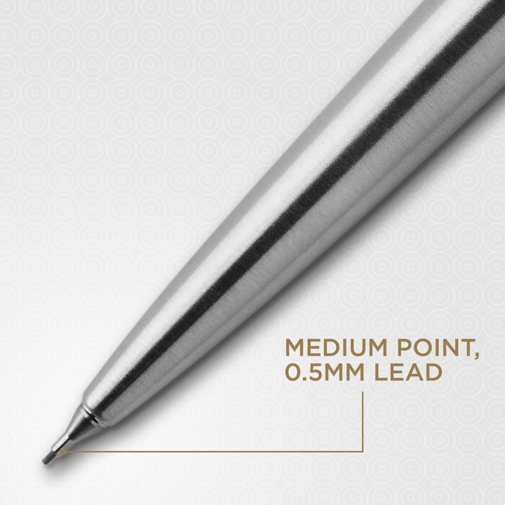 Actual product image Parker Pen Writing utensil set JOTTER stainless steel C.C. Content: 1 biros, line width: M, stroke colour: blue (Silver, 1 x)
