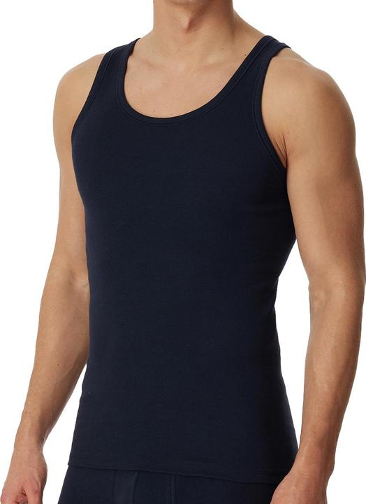 Image du produit Schiesser Lot de 4 Cotton Essentials maillots de corps à fines côtes / débardeurs (L)