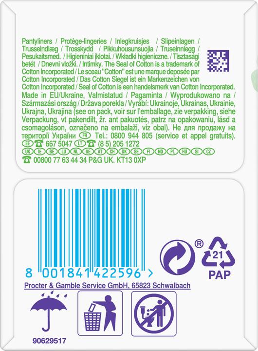 Produktbild Always Dailies Cotton Protection (38 x, Slipeinlagen)
