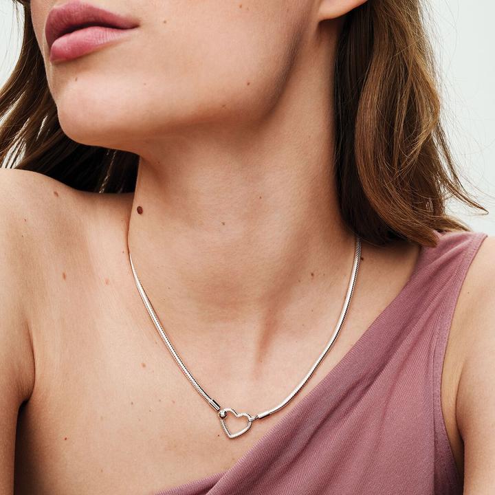 Image du produit Pandora Moments Collier coeur argent (Argent 925, 45 cm)