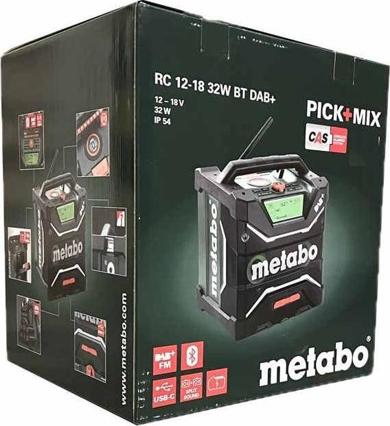 Image du produit Metabo RC 12-18 (DAB+ DAB, FM, Bluetooth)