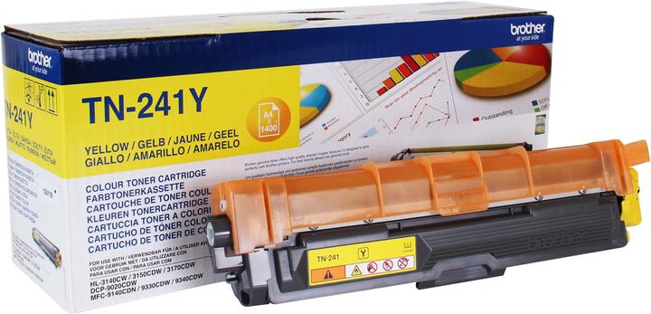 Actual product image Brother Tn-241y (Y)