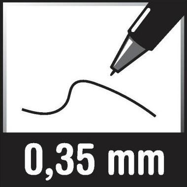 Actual product image Pentel EnerGel Xm (Blue, Silver, 1 x)