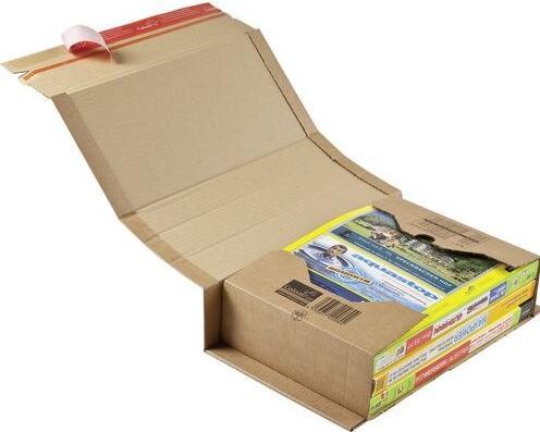 Actual product image Colompac CP020.08 Flexible wrap-around packaging made of corrugated board, 302 x 215 x 80 mm, brown (35.5 x 22.5 x 10 cm, 20 x)