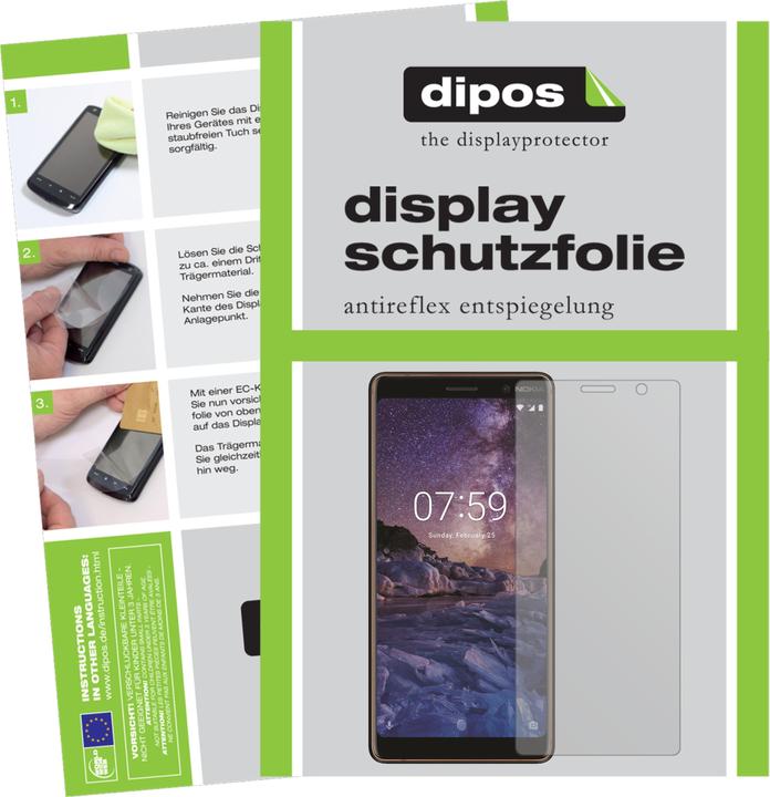 Produktbild Dipos Displayschutzfolie Antireflex (1 Stück, Nokia 7 Plus)