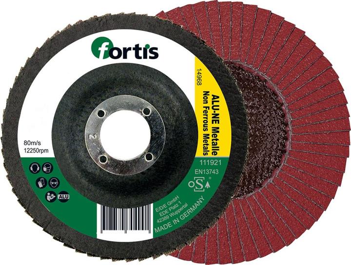 Actual product image Magni FORTIS flap disc. ALU-NE 125mm K60 curved (60)