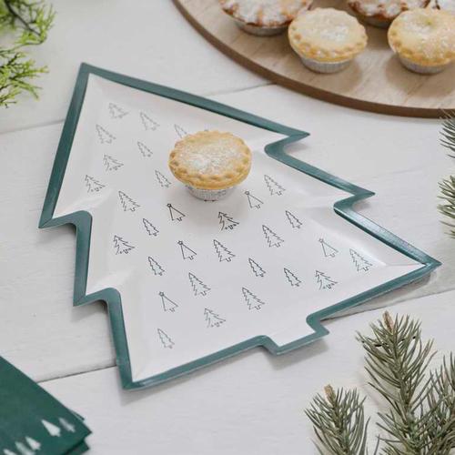 Immagine prodotto Ginger Ray Piatti di carta per Natale (8 x)