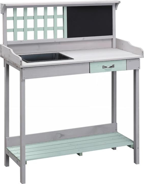 Homcom Planting table with drawer and tray