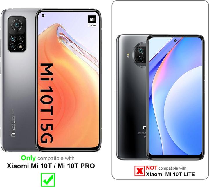 Immagine prodotto Cadorabo Copertura della cassa del silicone liquido TPU (Mi 10T Pro, Mi 10T)