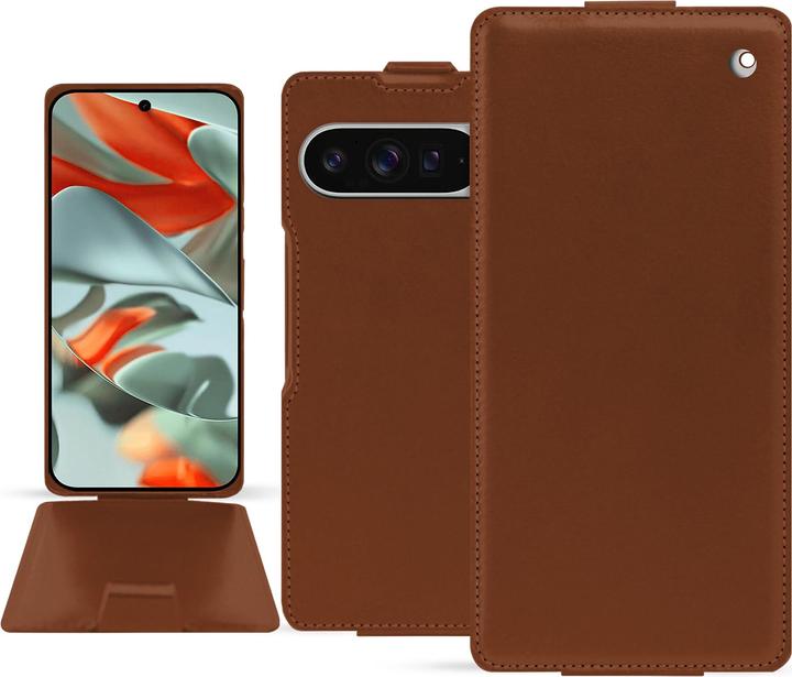 Productafbeelding Noreve Verticaal leren omhulsel (Google Pixel 9 Pro XL)