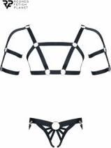 Immagine prodotto Regnes Fetish Planet Set da uomo in gomma 2PC (XXL, 3XL)