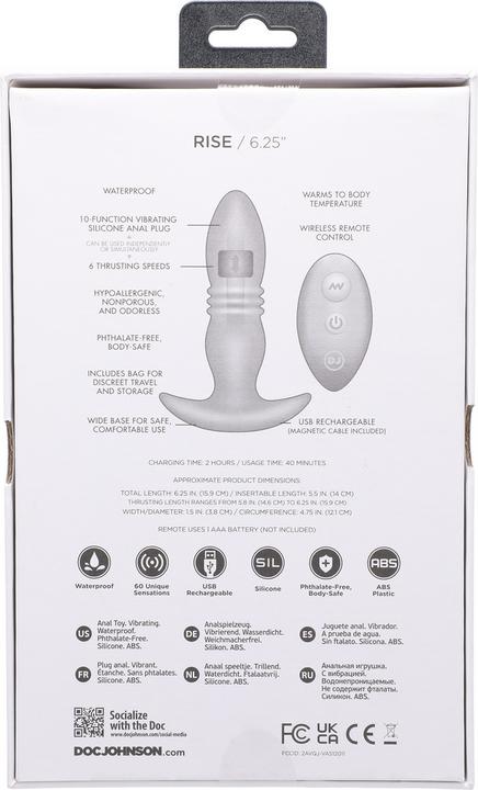 Actual product image Doc Johnson Rise