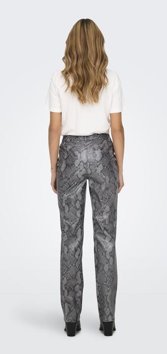 Actual product image Only ONLAZULA Straight cut faux leather trousers Faux leather trousers (32)