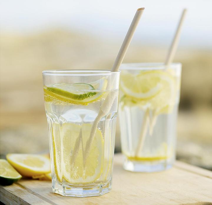 Actual product image Pandoo Bamboo disposable straw 50st (1 x)