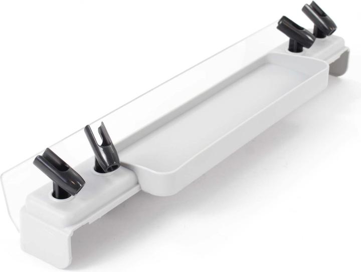 Actual product image Wiltec Paint Station for Airbrush Suction Unit, Rack for Paints, 4 Holders for Airbrush Guns, Attachment fo