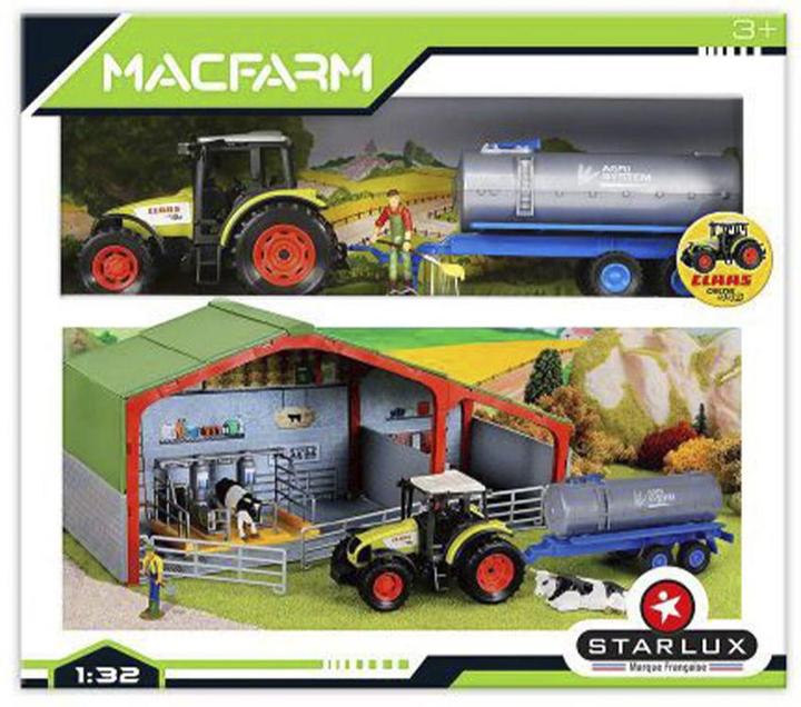 Actual product image Starlux Dairy farmer set with tractor