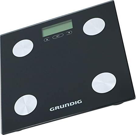 Actual product image Grundig elektroniczna waga łazienkowa, analiza masy ciała, BMI, do 180 kg (180 kg)