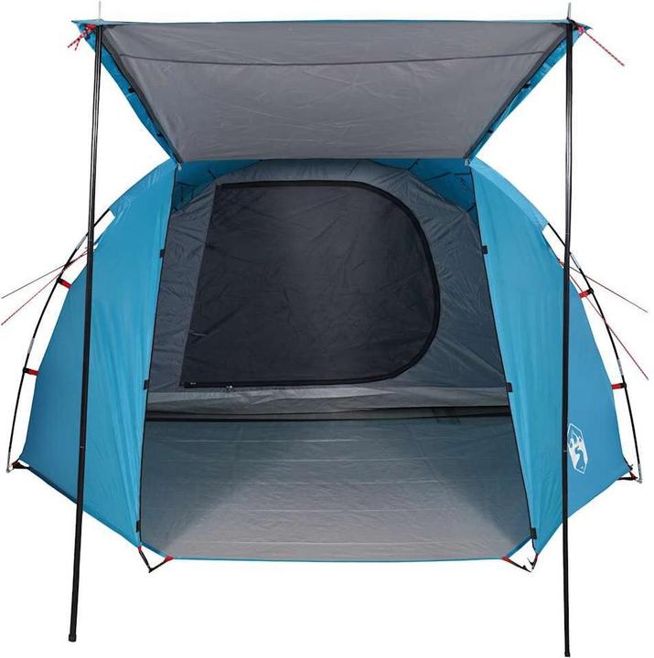 Immagine prodotto VidaXL Tenda da campeggio 4 persone 420 x 260 x 153 cm 185T Taffeta (Tenda a cupola, 8 kg, 4 persone)