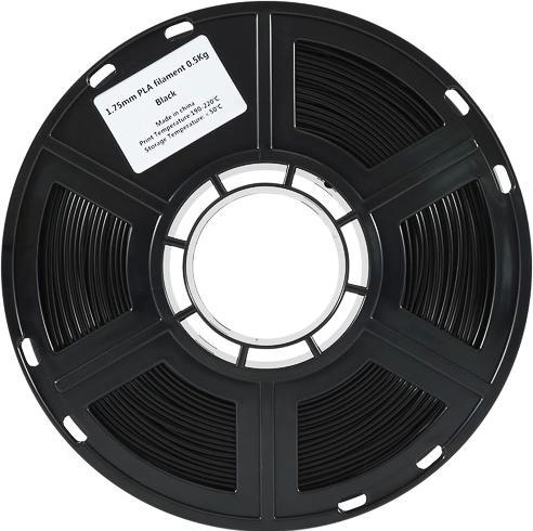 Produktbild FlashForge Filament (PLA, 1.75 mm, 500 g, Schwarz)