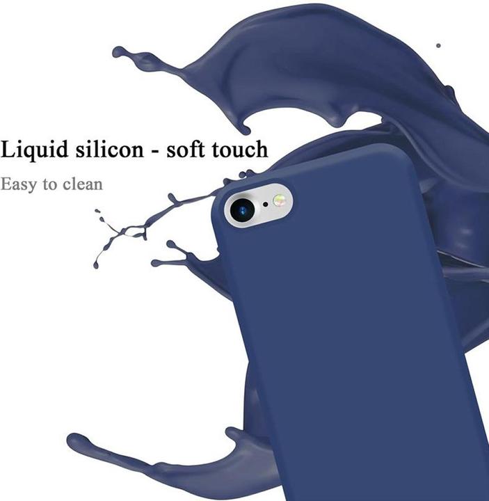 Immagine prodotto Cadorabo Copertura della cassa del silicone liquido TPU (Apple iPhone SE (seconda generazione), Apple iPhone 7)