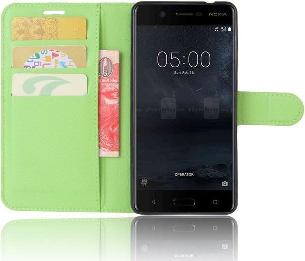 Actual product image MU Classic Litchi leather cover (Nokia 5)