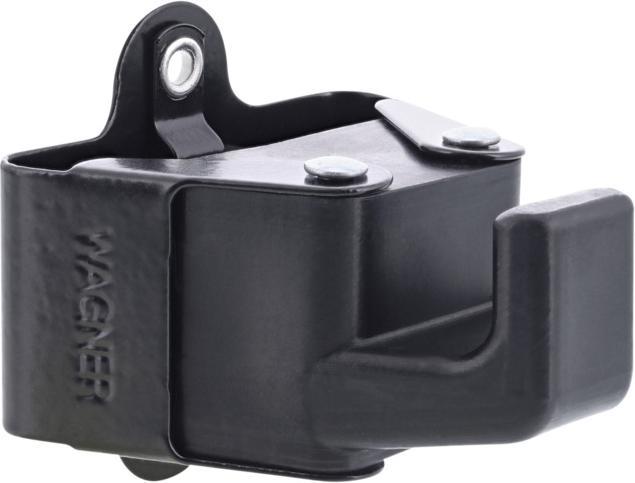Produktbild Wagner System design yourself Garderobenhaken WH 2098 mit 1 Haken schwarz, 2 St.