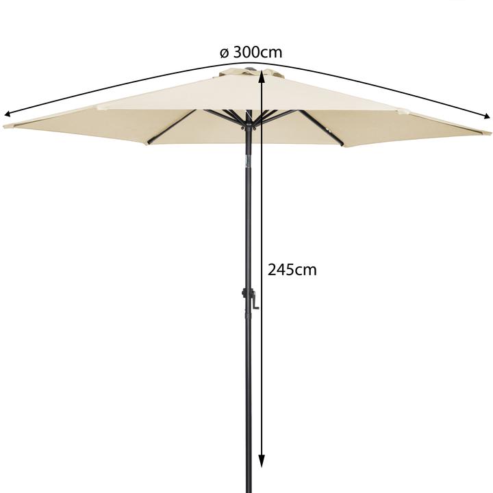 Actual product image Kingsleeve Parasol (3 m)