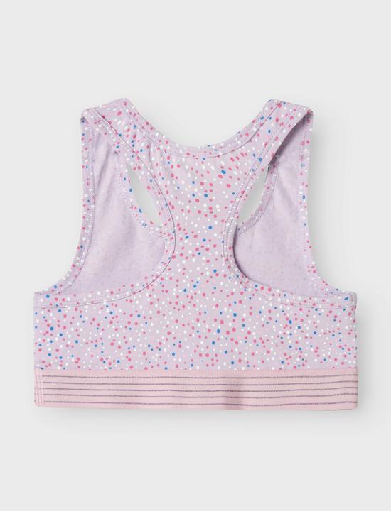 Immagine prodotto Name it Nkfshort Top 2p Pastel Lilac Dot Noos (122, Confezione da 2)