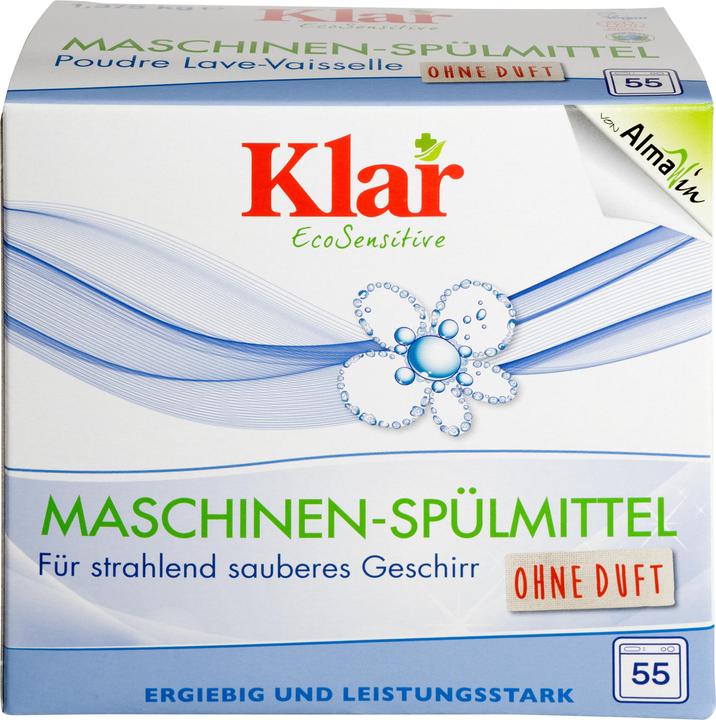 Klar Maschinenspülmittel (Pulver, 55 Waschgänge)