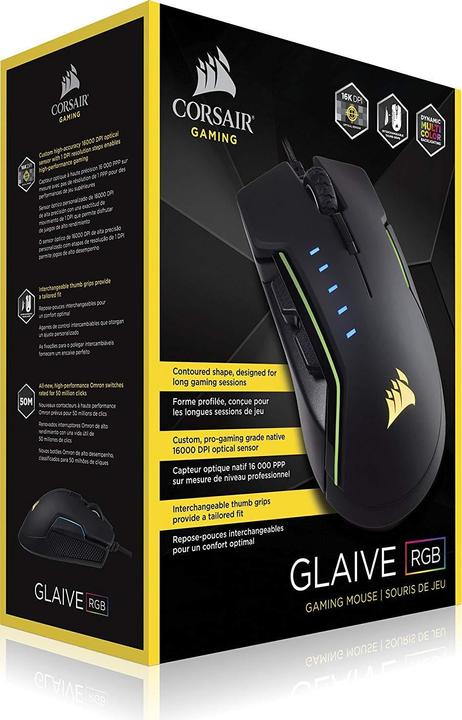 Image du produit Corsair Glaive RGB (Filaire)
