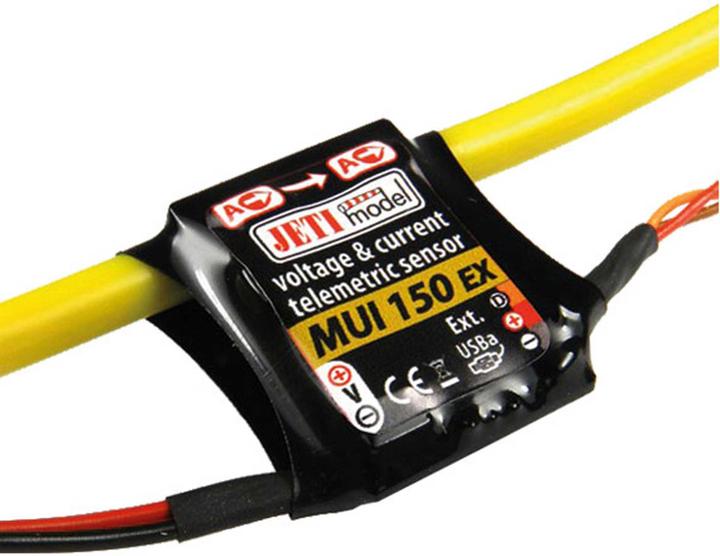 Actual product image Jeti Voltage/current sensor MUI 150 A 2.4EX duplex (8595245909604)