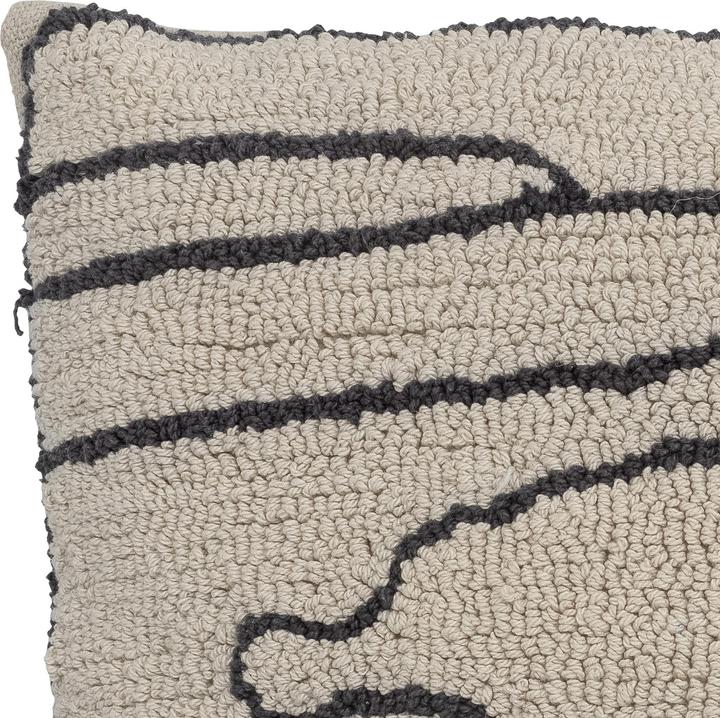 Actual product image Bloomingville Trabi Cushion, Nature, Cotton (45 x 45 x 5 cm)
