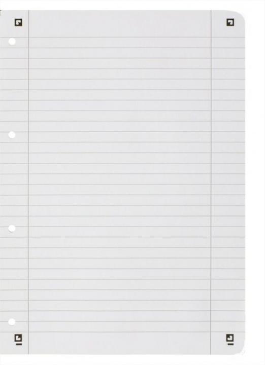 Image du produit Oxford Bloc-notes Touch (A4+, À rayures, Couverture rigide)