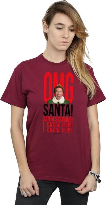 Produktbild Elf OMG Santa I Know Him TShirt (XXL)