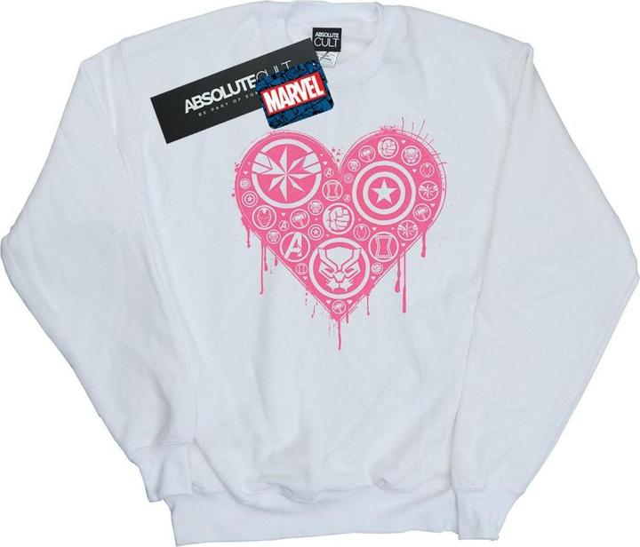 I Heart Avengers Sweatshirt Jungen