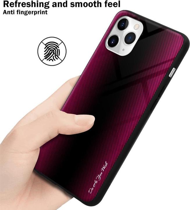Immagine prodotto Cadorabo Copertura di vetro a strisce in TPU (Apple iPhone 11 Pro Max)