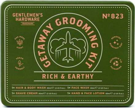 Actual product image Gentlemen's Hardware Travel Ready Kit (Shaving set)