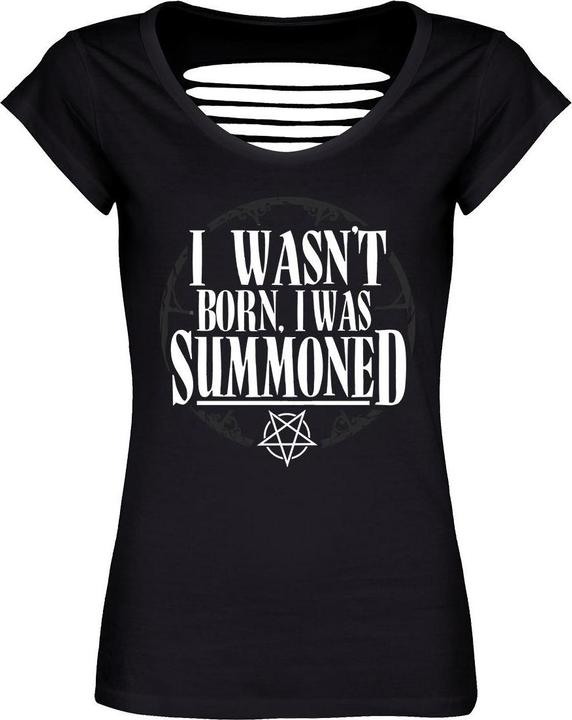 Grindstore I Wasnt Born I Was Summoned TShirt