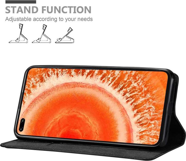 Actual product image Cadorabo Book Invisible Magnet Cover (Honor View 30)