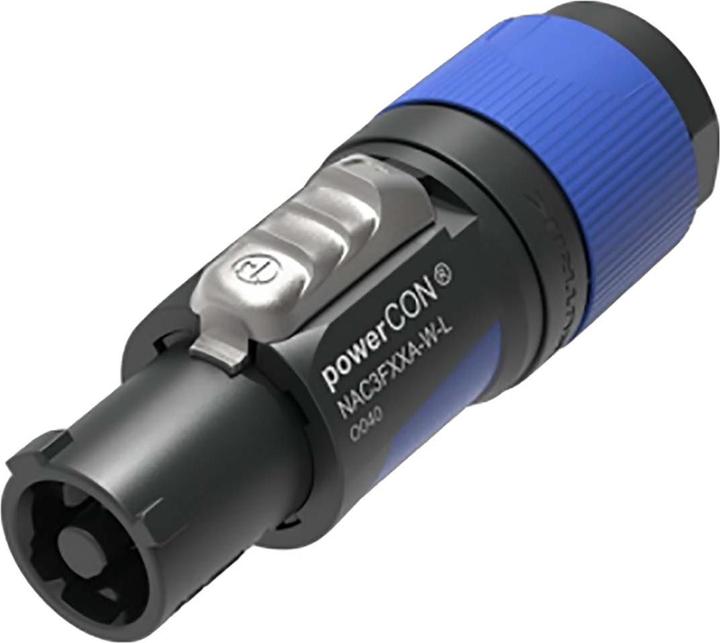 Actual product image Neutrik NAC3FXXA-W-L - PowerCON blue PowerIn, large